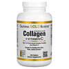 Hydrolyzed Collagen Peptides + Vitamin C, Type I & III, 250 Tablets