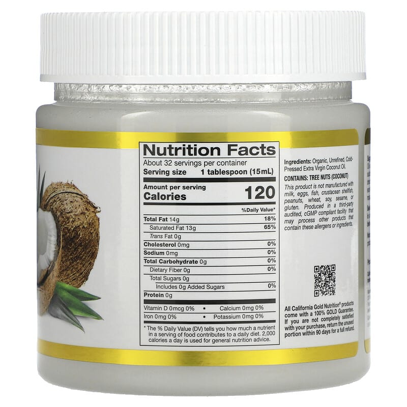Aceite de coco orgánico – por 615 ml – Organic Life