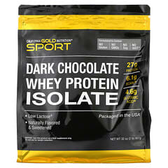 California Gold Nutrition, SPORT - Dark Chocolate Whey Protein Isolate, 2 lbs (907 g)