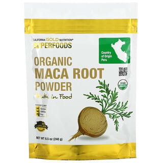 California Gold Nutrition, SUPERFOODS, Organic Maca Root Powder, 8.5 oz (240 g)