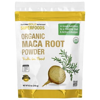 California Gold Nutrition, Superfoods，有机玛卡粉，8.5盎司（240克）