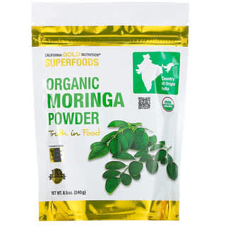 كاليفورنيا غولد نيوتريشن‏, Superfoods، مسحوق المورينغا العضوي 8.5 أونصة (240 غ)