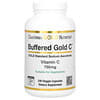 Gold C, GOLD Standard, буферизованный витамин C, аскорбат натрия, 750 мг, 240 растительных капсул