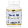 California Gold Nutrition, Omega 800 超濃縮 Omega-3 魚油，KD-Pur® 甘油三酯形式，30 粒魚明膠軟膠囊（每粒軟膠囊 1,000 毫克）