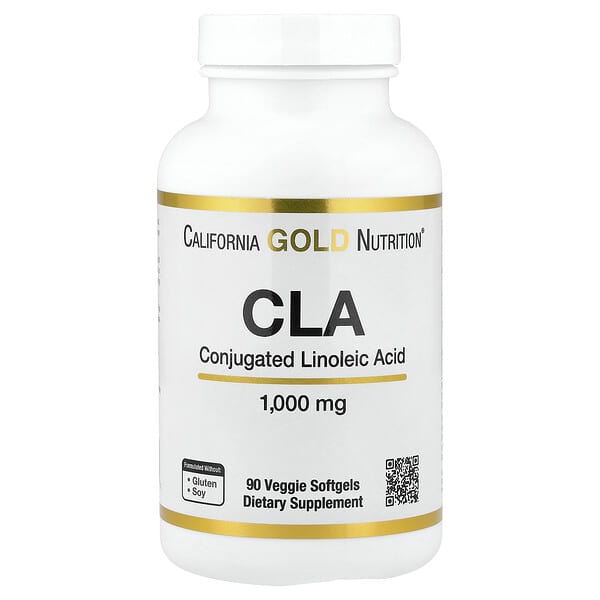 California Gold Nutrition, CLA, Clarinol, 복합 리놀레산, 1,000mg, 소프트젤 90정