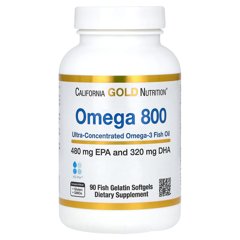 Omega 800 Pharmaceutical Grade Fish Oil 80 EPA DHA