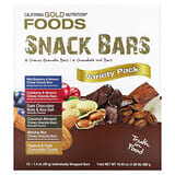 California Gold Nutrition, Foods, Variety Pack Snack Bars, 12 Bars, 1.4 oz (40 g) Each California Gold Nutrition, Foods, Variety Pack Snack Bars, 12 Bars, 1.4 oz (40 g) Each