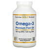 Omega-3 Premium Fish Oil, 180 EPA / 120 DHA, 240 Fish Gelatin Softgels