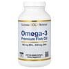 California Gold Nutrition, אומגה 3, שמן דגים באיכות פרימיום, 240 כמוסות רכות מג'לטין דגים