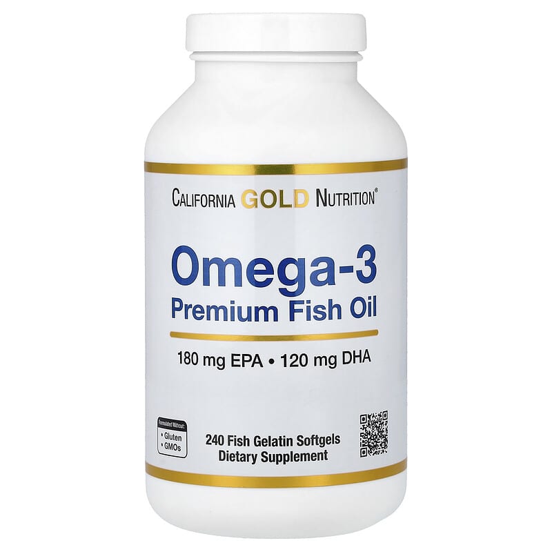 お値下げしました‼️HG OMEGA3 California Gold Nutrition オメガ3 プレミアムフィッシュオイル 魚