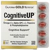 CognitiveUP, Omega 3, Alpha-GPC,Theanine and PS, 60 Fish Gelatin Softgels