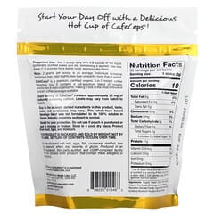 California Gold Nutrition, CafeCeps（カフェセップス）、冬虫夏草と霊芝キノコ粉末入り認定オーガニックインスタントコーヒー、100g（3.52オンス）