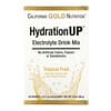 California Gold Nutrition, HydrationUP, суміш для напоїв з електролітами, тропічні фрукти, 20 пакетиків по 4,8 г (0,17 унції)