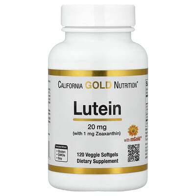 Norland California Gold Nutrition, Lutein with Zeaxanthin from Marigold Extract, 120 Veggie Softgels supplement Uganda UGX 10000