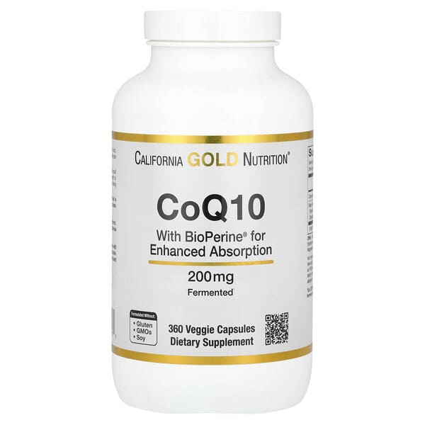 CoQ10, BioPerine® 흑후추추출물 함유 200mg