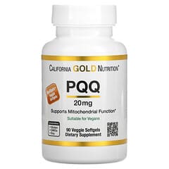 California Gold Nutrition, PQQ 素食胶囊，20 毫克，90 粒装