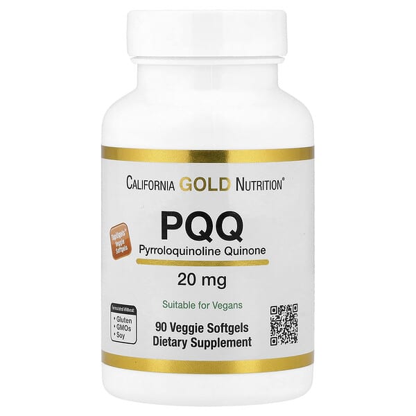 California Gold Nutrition, PQQ 素食膠囊，20 毫克，90 粒裝