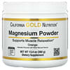 Magnesium Powder Beverage, Orange, 13.4 oz (380 g)