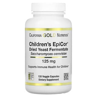 California Gold Nutrition, Children's Epicor 素食胶囊，125 毫克，120 粒