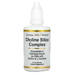 California Gold Nutrition, Choline Silica Complex, 2 fl oz (59 ml)