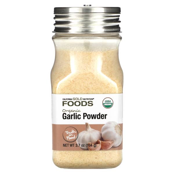 California Gold Nutrition, FOODS，有機大蒜粉，3.7 盎司（104 克）