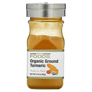 California Gold Nutrition, Organic Turmeric, Non-Irradiated, Non-ETO, 2.9 oz (82 g)