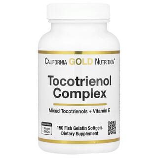 California Gold Nutrition, Tocotrienol Complex, 150 Fish Gelatin Softgels