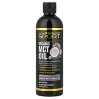 California Gold Nutrition, Sport, органическое масло MCT, без добавок, 355 мл (12 жидк. унций)