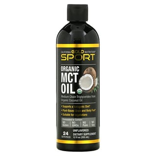 California Gold Nutrition, Organic MCT Oil, Bio-MCT-Öl, 355 ml (12 fl. oz.)