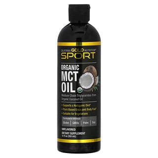 California Gold Nutrition, Sport, Organic MCT Oil, 12 fl oz (355 ml)