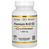 Huile de krill de qualité premium avec SUPERBABoost, 1000 mg, 60 capsules à enveloppe molle à base de gélatine de poisson