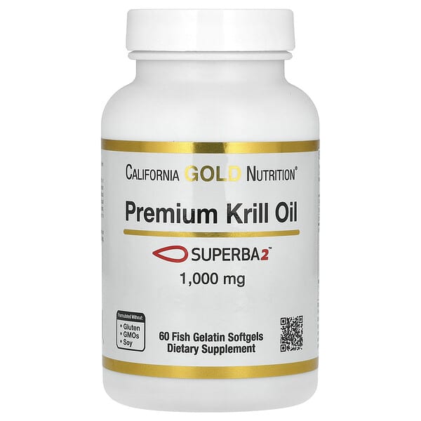 Superba2™ 함유 프리미엄 크릴 오일, 1,000mg