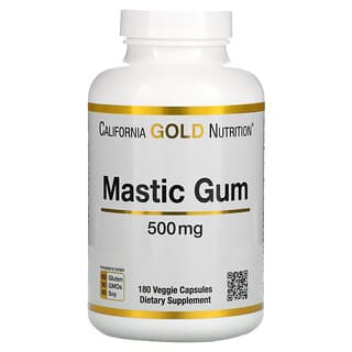 California Gold Nutrition, Mastic Gum, 1,000 mg, 180 Veggie Capsules