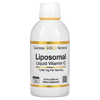 California Gold Nutrition, Vitamine C liposomale liquide, Sans arôme, 1000 mg, 250 ml  