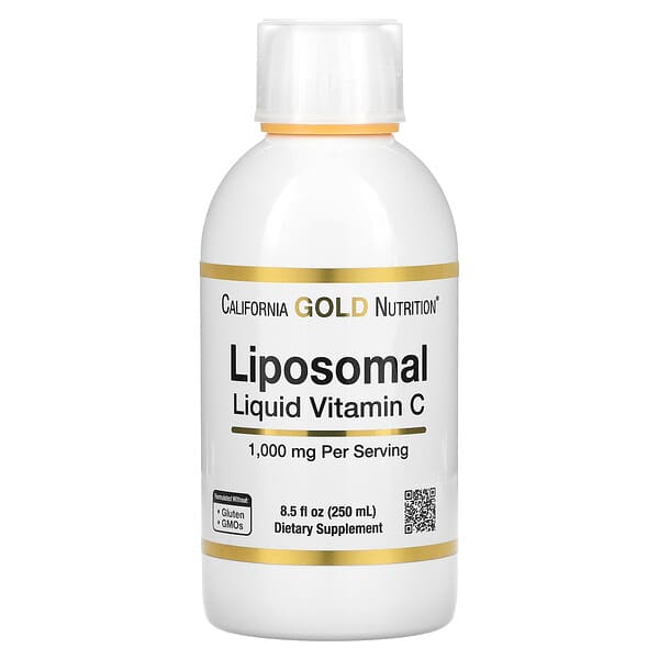 California Gold Nutrition, Liposomal Liquid Vitamin C, 1,000 mg, 250 ml