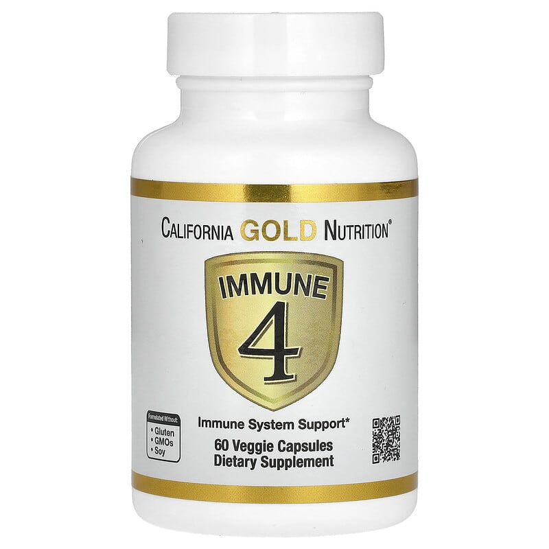 Immune 4, Immune System Support, 60 Veggie Capsules