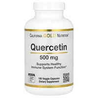California Gold Nutrition, Quercetin, 500 mg, 180 vegetariske kapsler