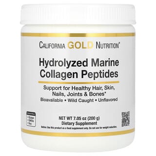 California Gold Nutrition, 水解海洋膠原蛋白多肽，天然原味，7.05 盎司（200 克）