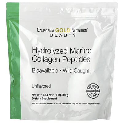 Norland California Gold Nutrition, Hydrolyzed Marine Collagen Peptides, Unflavored, 1.1 lb (500 g) supplement Uganda UGX 10000