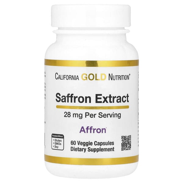Affron® 함유 사프란 추출물, 28mg
