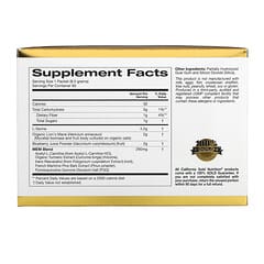 California Gold Nutrition, Alimentos, Memória e Suporte Cognitivo MEM, 60 Pacotes, 8,5 g (0,3 oz) Cada