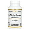 L-Glutathione (Reduced), (reduziertes) L-Glutathion, 500 mg, 120 pflanzliche Kapseln