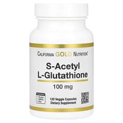 S-Acetyl L-Glutathione, 100 mg, 120 Veggie Capsules S-Acetyl L-Glutathione, 100 mg, 120 Veggie Capsules