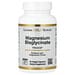 California Gold Nutrition Magnesium Bisglycinate Chelate Albion Traacs 60 Veggie Capsules 100 Mg Per Capsule