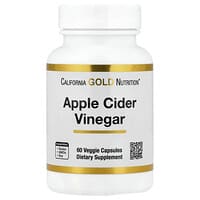 California Gold Nutrition, Elma Sirkesi, 60 Bitkisel Kapsül (Kapsül başına 450 mg)