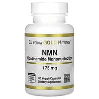 كاليفورنيا غولد نيوتريشن, (NMN) أحادي نيوكلوتيد النيكوتيناميد، 175 ملجم، 60 كبسولة نباتية