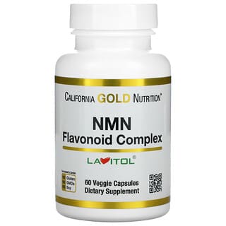 California Gold Nutrition, NMN 類黃酮複合物，60 粒素食膠囊