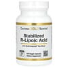 Stabilized R-Lipoic Acid, stabilisierte R-Liponsäure, 120 pflanzliche Kapseln