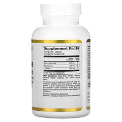California Gold Nutrition, Benfotiamine + Alpha Lipoic Acid, Benfotiamin + Alpha-Liponsäure, 90 vegetarische Kapseln