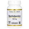 Benfotiamina, 150 mg, 90 cápsulas vegetales